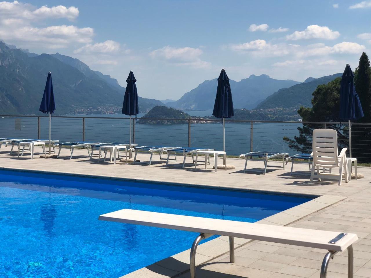 Le Terrazze Vista Lago Piscina Tennis Parking Wi-Fi メナッジョ エクステリア 写真